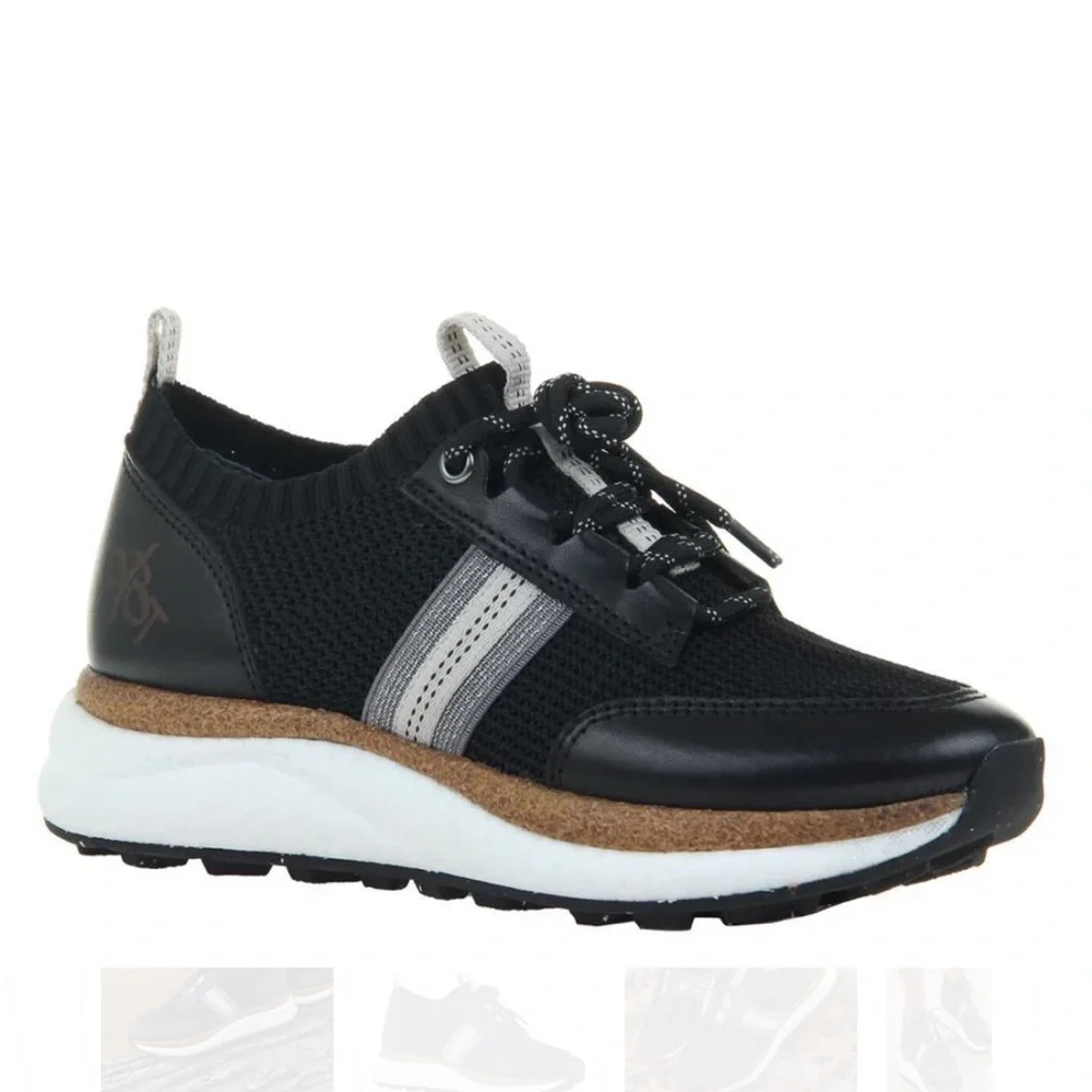 OTBT Black and Gray Women's Sneakers - Picture 3 of 8